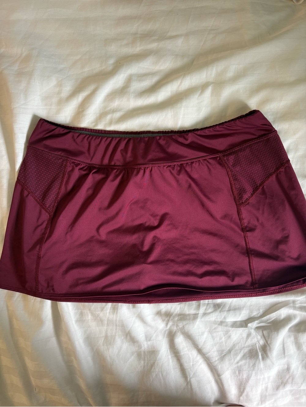Augusta Sportswear Burgundy Mini Skort